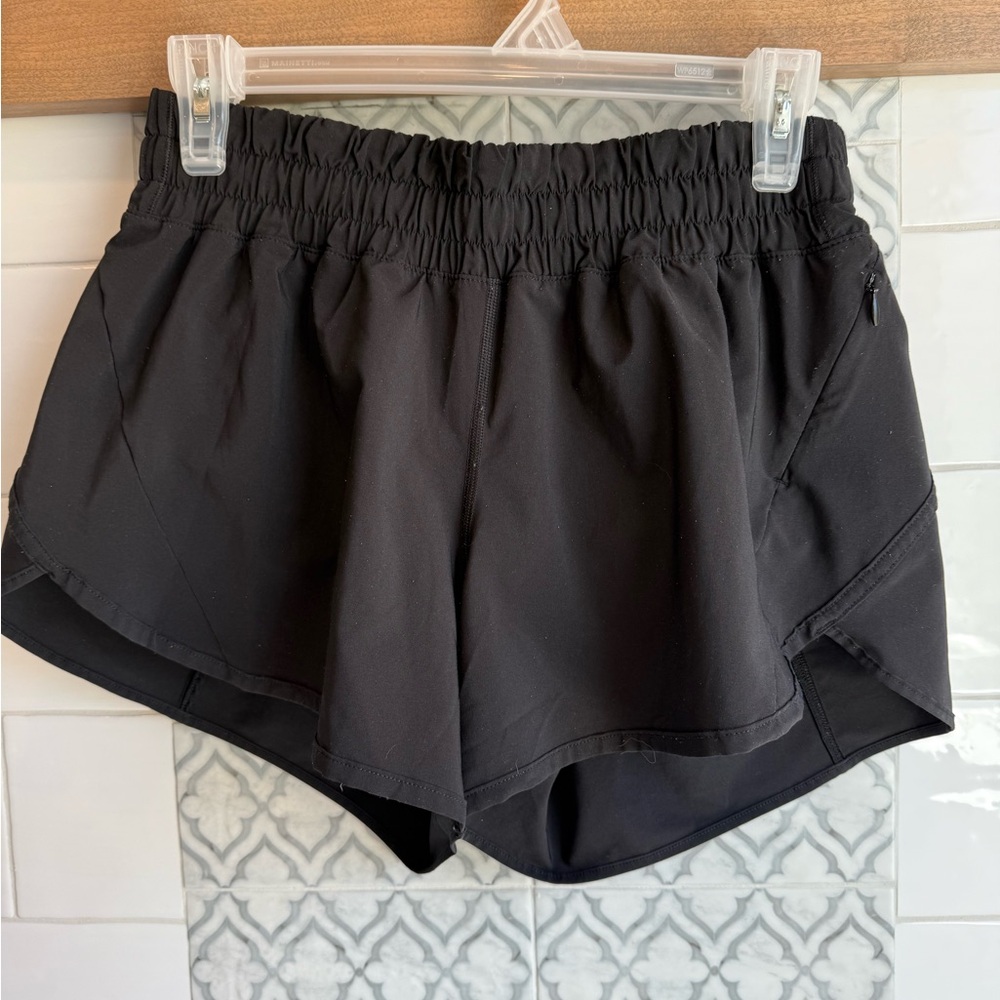 Sleek Black Women's Athletic Shorts